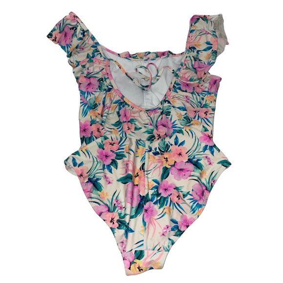 rue+ Floral One Piece Bathing Suit Size 1x - Picture 3 of 4